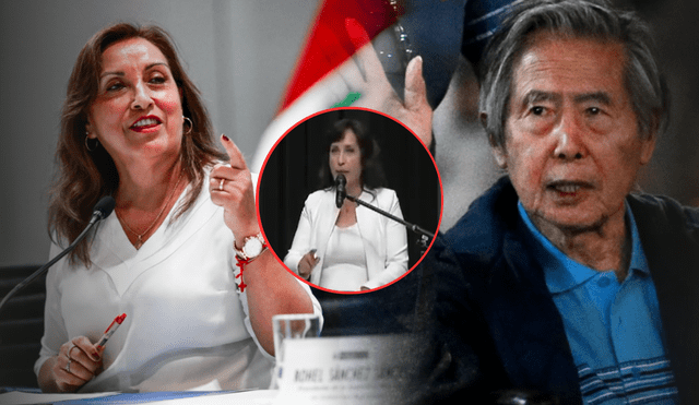 La crítica de Dina Boluarte a Alberto Fujimori en campaña: "el sexto presidente más corrupto del mundo". Foto: composición LR / Andina / Panorama