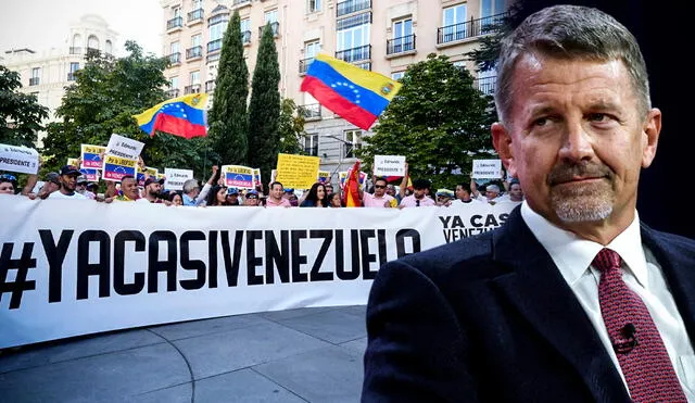 Erik Prince compartió la página Ya Casi Venezuela, donde promete un cambio histórico en el país. Foto: composición LR/Univisión/AFP