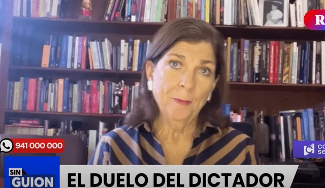 "Alberto Fujimori destruyó la institucionalidad democrática", señaló Rosa María Palacios en su programa. | Foto: Sin Guion / La República.