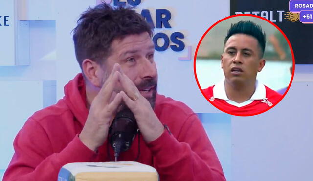 Mauro Cantoro mencionó que Christian Cueva es un crack a pesar de su físico actual. Foto: composición LR/captura de YouTube/'Desmarcados'/L1 Max