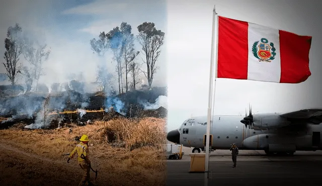 El país envió ayuda en forma de préstamo a Bolivia con el fin de combatir los incendios forestales. Foto: Composición LR