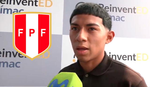 Maxloren Castro no tuvo minutos en esta fecha doble de las Eliminatorias con la selección peruana. Foto: composición LR/captura de Movistar Deportes