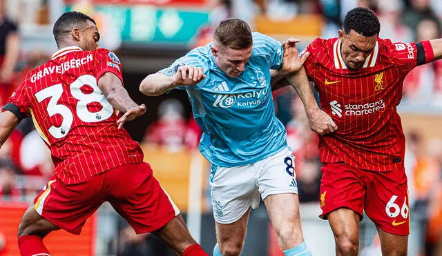 El equipo red perdió el liderato de la Premier League con esta derrota. Foto: Liverpool FC