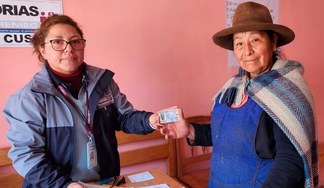 Se darán DNI electrónico gratis en diversas zonas del Perú. Foto: Andina.