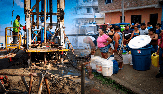 Alcalde de Zorritos exigió una propia fuente de suministro de agua. Foto: composición de Gerson Cardoso/La República/Andina