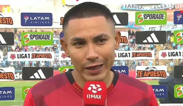 Jean Deza lleva cuatro partidos con Sport Huancayo en este Torneo Clausura 2024. Foto: captura de L1 Max