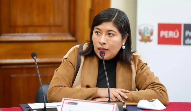 Betssy Chávez habría intentado obstaculizar la justicia. Foto: Congreso