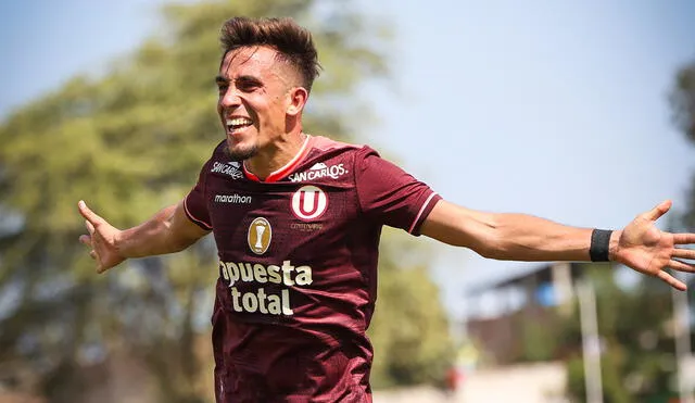 Pérez Guedes llegó a los 8 goles este 2024 tras su doblete. Foto: X/Universitario