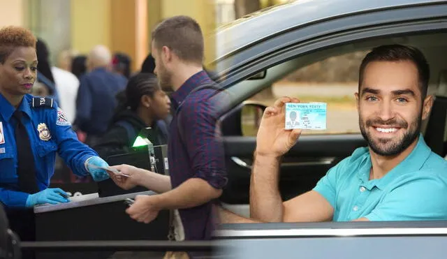 El Real ID es un nuevo estándar de seguridad para las licencias de conducir y tarjetas de identificación estatales en Estados Unidos. Foto: composición LR/ AFP/Freepik