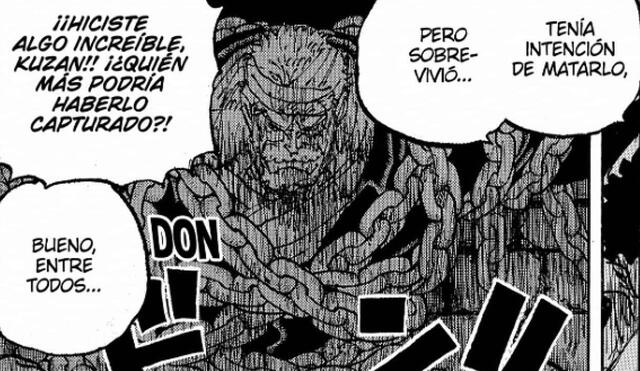 En el episodio anterior descubrimos que Garp sigue vivo y cuyo destino se revelaría en ‘One Piece 1127’. Foto: Manga Plus