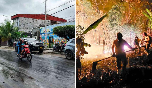 El Gobierno no se solicitará ayuda internacional ante incendio en selva peruana. Foto: composición LR/difusión