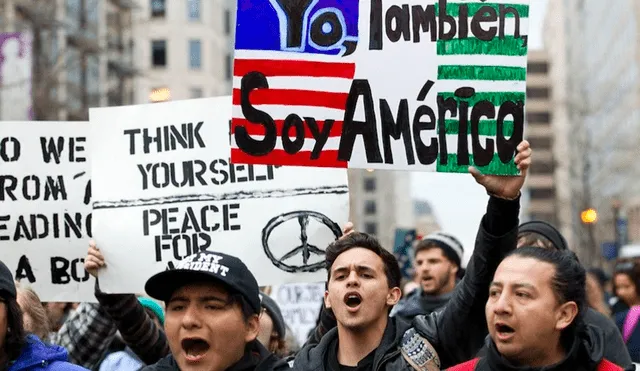 La comunidad hispana en Estados Unidos es la mayor comunidad minoritaria en el país norteamericano y en el mes de septiembre se celebra el Mes Nacional de la Herencia Hispana. Foto: AFP