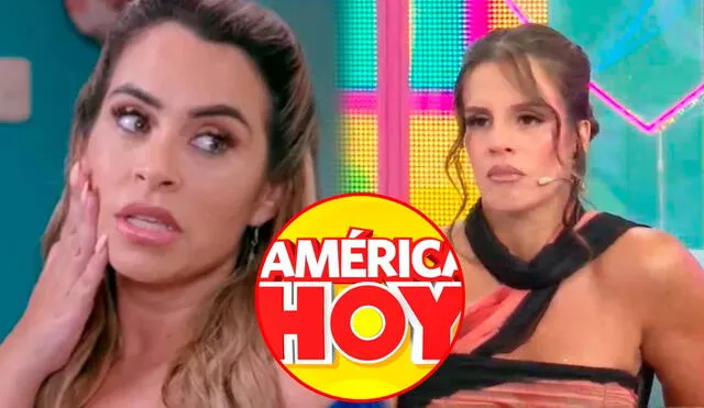 Alejandra Baigorria criticó a Ethel Pozo y el programa 'América hoy'. Foto: Composición LR/Captura/América TV/Captura/Willax/Captura Facebook