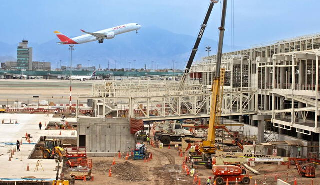 aeropuerto Jorge Chávez. Foto: Andina