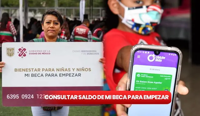 El programa Mi Beca para Empezar entrega pagos mensuales a sus beneficiarios para los gastos escolares. Foto: composición LR / Bienestar Educativo CDMX