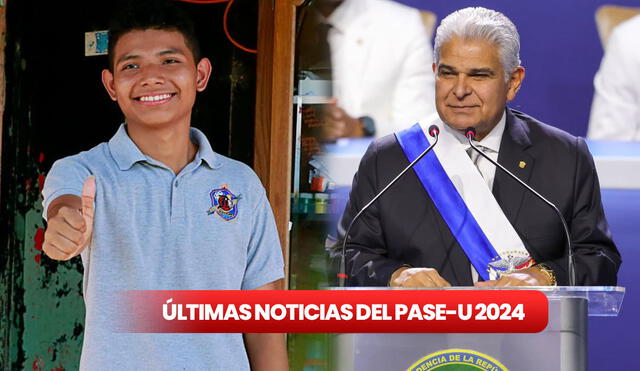 La Beca PASE-U tendrá una serie de cambios durante el Gobierno de José Raúl Mulino. Foto: composición LR / IFARHU / Presidencia de Panamá
