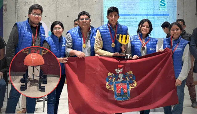 Escolares arequipeños crean un robot agricultor y representarán al Perú en la Olimpiada Mundial de Robótica: "Costó S/1.800". Foto: composición LR / Colegio de Ingenieros del Perú