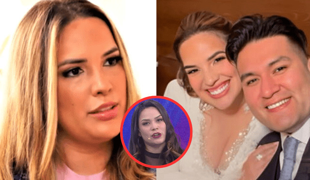 Cassandra Sánchez rompe su silencio tras controversias de su esposo y padre de sus hijos. Foto: Composición LR/difusión/Magaly TV, la firme