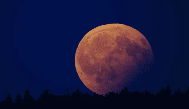 El eclipse lunar de este 17 de septiembre será un eclipse lunar parcial. Foto: Flickr