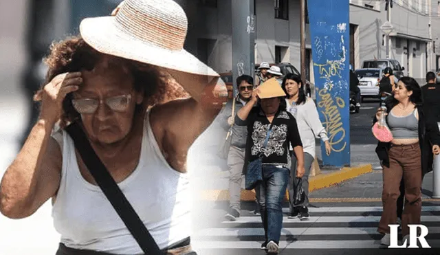 Este miércoles, ciudadanos de Arequipa soportarán una ola de calor. Foto: composición de Fabrizio Oviedo/ La República/ Andina