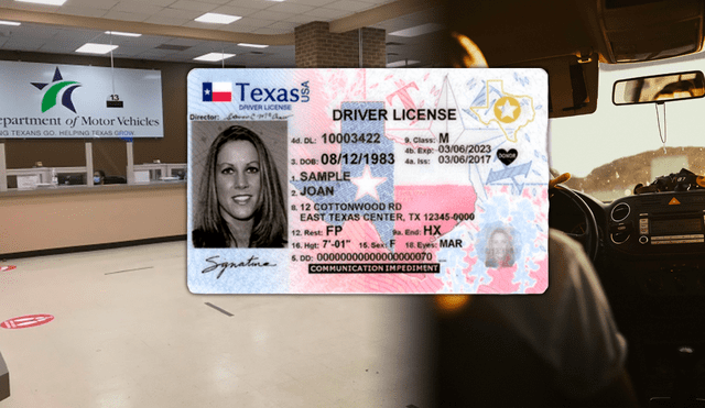 El Departamento de Seguridad Pública de Texas (DPS) ha extendido una normativa que permite a cierto grupo conseguir la licencia de conducir gratis. Foto: composición LR/Pexels/Freepik