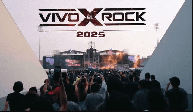 <br>'Vivo x el Rock' es el evento musical más importante de Perú. Foto: LR    