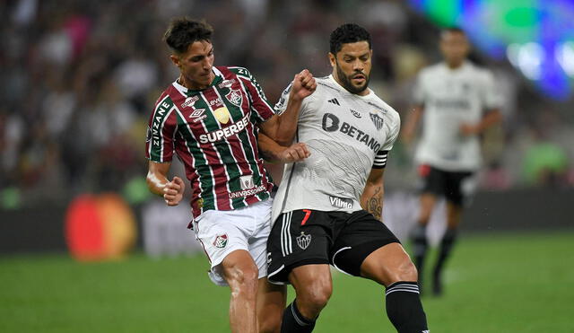 Fluminense enfrentó a Atlético Mineiro por la ida de los cuartos de final de la Libertadores. Foto: AFP