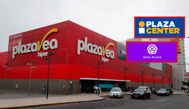 Plaza Vea es uno de los supermercados más exitosos y populares en Perú, por eso causa bastante sorpresa que algunas de sus sedes vayan a ser convertidas en centros comerciales. Foto: composición LR/Plaza Center/Real Plaza