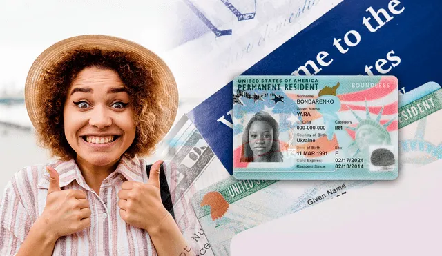 Puedes obtener la Green Card de forma rápida y sencilla de estas 5 formas. Foto: Composición LR