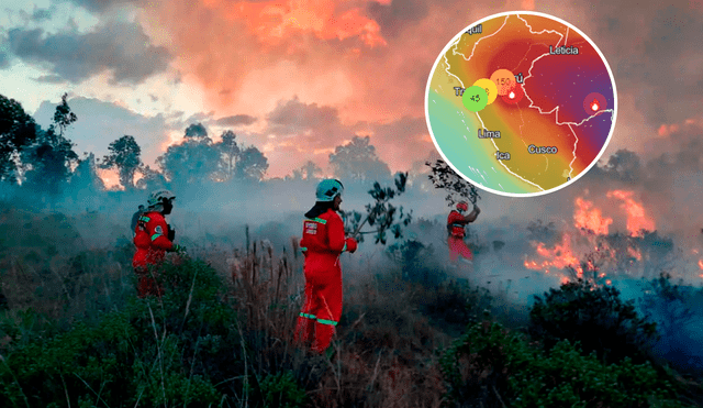 Los incendios forestales van cobrando la vida de 16 personas. Foto: composición/LR