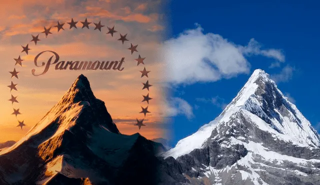 La prestigiosa compañía de cine de Hollywood, Paramount Pictures escogió al nevado peruano Artesonraju como su logo. Foto composición LR/Paramount Pictures