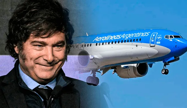 El Gobierno nacional ya ha comenzado conversaciones con distintas empresas privadas latinoamericanas para gestionar Aerolíneas Argentinas. Foto: Composición LR/AFP/Ámbito.