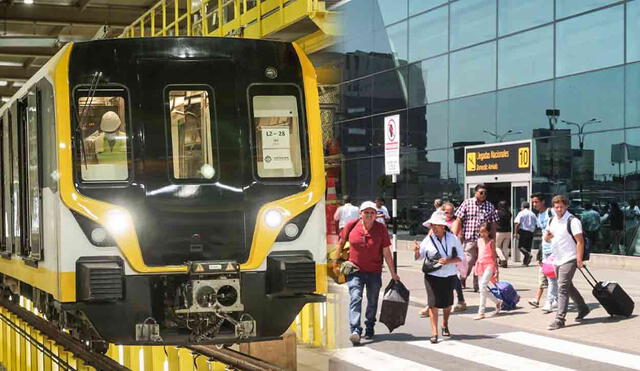 El nuevo Aeropuerto Jorge Chávez contará con una estación del Metro de Lima y Callao, mejorando el acceso al terminal aéreo, que abrirá el 18 de diciembre de 2024. Foto: composición LR/difusión