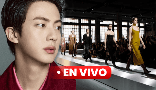 Jin fue el primer miembro de BTS en salir del servicio militar en Corea. Foto: composición LR/Gucci