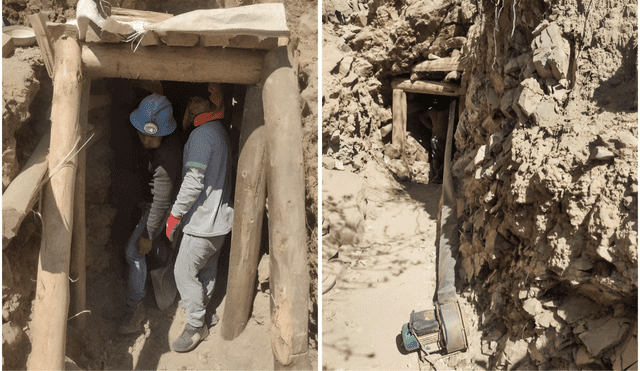 Derrumbe de Mina en Huancavelica deja un fallecido y un trabajador sepultado por más de 48 horas. Foto: composición LR