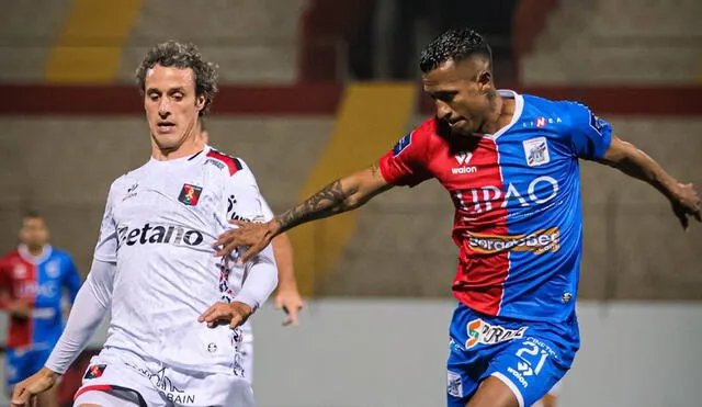 FBC Melgar rescató un punto ante Carlos A. Mannucci en el Mansiche por el Clausura. Foto: Liga 1 Te Apuesto 2024