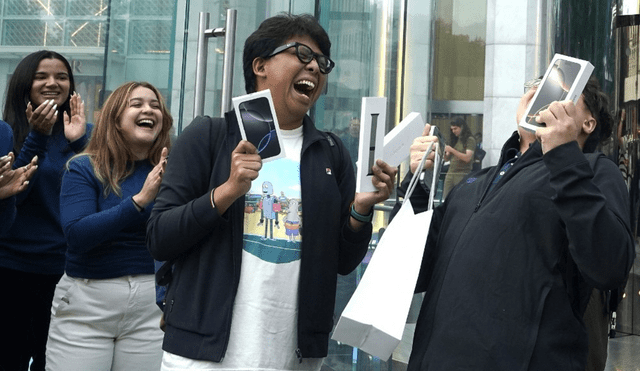 La venta oficial de los iPhone 16 inició el 20 de septiembre. Foto: AFP.