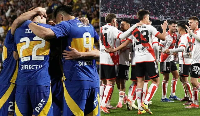 Boca Juniors y River Plate jugarán en La Bombonera. Foto: composición LR/Boca Juniors/River Plate