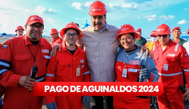 En 2024, el desembolso del aguinaldo se realizará de forma progresiva. Foto: composición LR/Nicolás Maduro