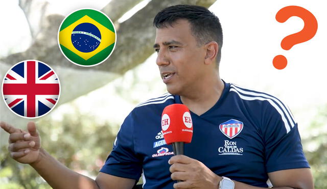 El técnico del Junior aseguró que tiene como objetivo ganar la Copa Libertadores. Foto: composición LR / El Heraldo