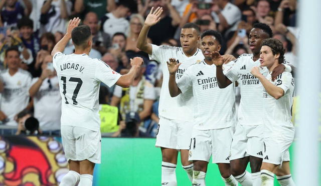 Real Madrid recibió a Espanyol en el Santiago Bernabéu. Foto: Real Madrid