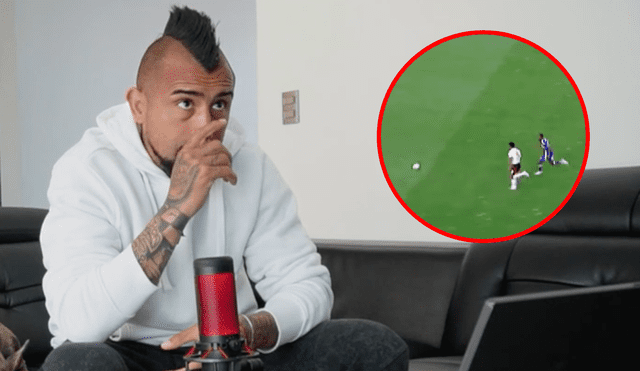 Arturo Vidal siguió las incidencias del partido de Luis Advíncula con Boca Juniors. Foto: composición LR/Kick/ESPN