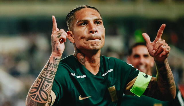 Paolo Guerrero marcó su primer gol con Alianza Lima a los 40 años. Foto: Alianza Lima/X