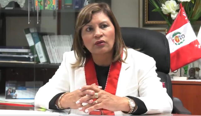 Elizabeth Peralta  podria ser sancionada por el Colegio de Abogados de Lima. Foto: La República