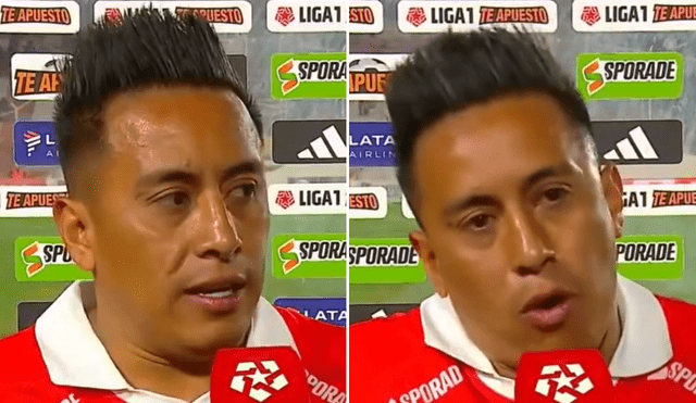 Cueva reflexiona sobre su participación en el partido. Foto: captura