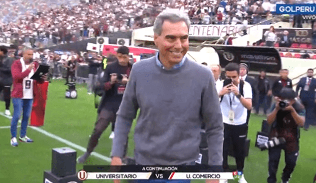 Universitario juega un partido crucial ante Unión Comercio en el Estadio Monumental U Marathon. Foto: captura de pantalla de Gol Perú