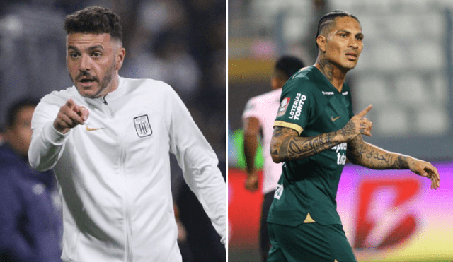 DT de Alianza Lima reconoce el buen momento por el que está atravesando Paolo Guerrero. Foto: composición La República