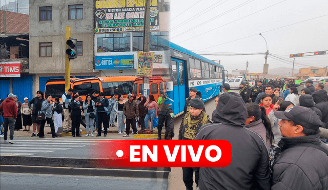 Se viene desarrollando el paro de transportistas en Lima. Foto: Rosario Rojas/URPI-LR