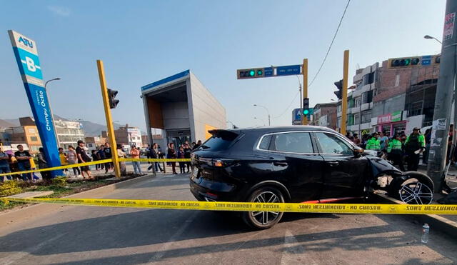 El conductor fue interceptado por sicarios a bordo de una moto lineal. Foto: Nicole Valera/La República