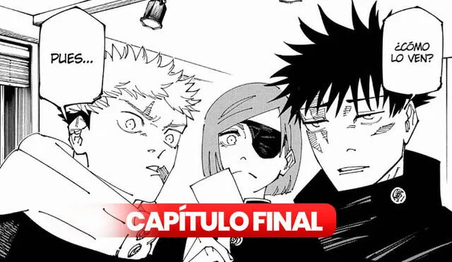 Con ‘Jujutsu Kaisen 271’ llegará a su fin el manga más leído actualmente en todo el mundo. Foto: composición LR/Manga Plus